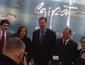 رئيس وزراء صربيا يزور الجناح المصرى بمعرض IFT.. ويتمنى زيارة الغردقة