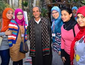 بالصور.. شباب مبادرة "ألوانات" يزورون متحف الفنان "حسن الشرق"