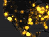 بالصورة المتحركة..خريطة تفاعلية لتويتر تظهر مدى اهتمام العالم بالأوسكار