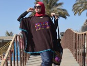 ملابس محجبات شتاء 2015 لمصممة الأزياء سارة عبد الجواد