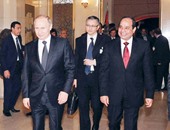 مصادر روسية: السيسى وبوتين يناقشان الأزمة فى سوريا والتعاون الاقتصادى