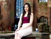 بالصور.."هبة رجل الغراب البريطانية"تتحول إلى ملكة جمال جامعة "كوفنترى"