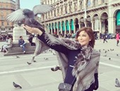 إليسا تنشر صورًا لها مع أصدقائها بمدينة ميلانو الإيطالية