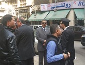 مدير أمن القاهرة يتفقد موقع انفجار "طلعت حرب" وسط تكثيف أمنى