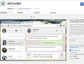 WAToolkit تطبيق يتيح لك الحصول على إشعارات الواتس آب فى أى متصفح كروم
