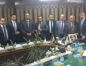 رئيس نادى قضاة بنى سويف يشكر المستشار جمال ندا على زيارته للمحافظة