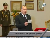 إسماعيل طه يؤدى اليمين محافظا لدمياط أمام الرئيس