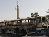 هيئة النقل بالقاهرة: خسائر حريق أتوبيس كوبرى أكتوبر 200 ألف جنيه