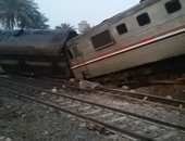تحقيقات السكة الحديد فى حادث قطار بنى سويف تحمل السائق المسئولية