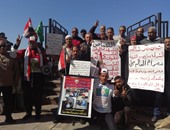 بالصور.. متظاهرو القائد إبراهيم يطالبون بالقصاص للشهداء وإعدام محمد مرسى