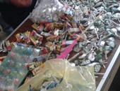 ضبط 210 آلاف قطعة حلوى مقلدة ومجهولة المصدر داخل مصنع بالقاهرة