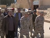 ننشر فيديو جولة وزيرى الدفاع والداخلية فى سيناء