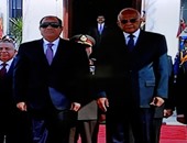 بالفيديو.. الرئيس السيسى يجتمع مع على عبد العال قبل إلقاء خطابه أمام مجلس النواب
