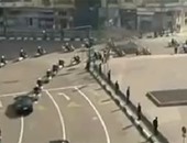 فتح الطرق المؤدية إلى ميدان التحرير بعد انتهاء خطاب الرئيس