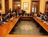 بالصور.. بدء لقاء السيد البدوى مع رؤساء اللجان العامة لشباب حزب الوفد