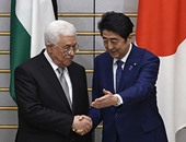 بالصور.. الرئيس الفلسطينى يبحث فى اليابان تطورات الأوضاع بالشرق الأوسط