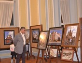 قنصل روسيا بالإسكندرية يفتتح معرضا فنيا بعنوان "روسيا بعيون فنان مصرى"