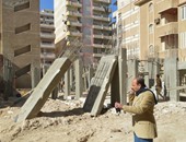 بالصور.. حى العجمى بالإسكندرية يشن حملة ضد البناء المخالف بمدينة 6 أكتوبر