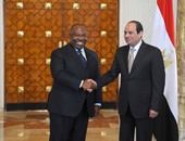 السيسى ورئيس الجابون  يشهدان توقيع 5 اتفاقيات تعاون بين البلدين
