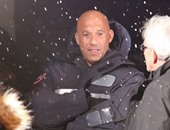 بالصور.. فان ديزل يتحدى الثلوج فى كندا ويصور مشاهد فيلمه "xXx"
