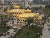 بالصور.. مسجدا جامعة القاهرة يضيفان لمسة جمالية للحرم بعد بنائهما