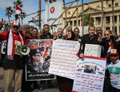 متظاهرو القائد إبراهيم يطالبون بإعدام الإخوان و محاربة الإرهاب