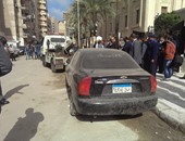 الأمن يشتبه فى سيارة أمام مركز حماية المستهلك بالإسكندرية
