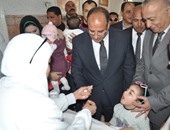 محافظ البحيرة يفتتح الحملة القومية للتطعيم ضد شلل الأطفال