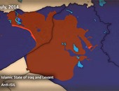 خريطة تفاعلية ترصد انتشار داعش حول العالم مع مرور الوقت