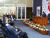 الرئيس السيسى خلال مشاركته فى منتدى أفريقيا 2016