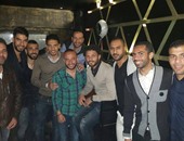 بالصور..عماد متعب يحتفل بعيد ميلاده الـ"33" مع نجوم الأهلى