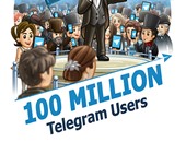 تيليجرام يصل إلى 100 مليون مستخدم بعد إعلان رئيسه دعم أبل ضد FBI