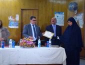 بالصور..تكريم 36 طالبا فائزين فى مسابقة حفظ القرآن بإدارات تعليم بنى سويف