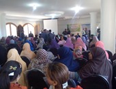 بالصور.. بدء مؤتمر نساء الصعيد ضد تيمور السبكى بالمنيا