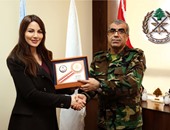 دارين حمزة: تكريمى من الجيش اللبنانى تاج على رأسى أفخر به للأبد