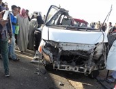 وصول مصابين فى حادث سير لمستشفى بئر العبد بشمال سيناء