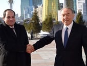 السيسى يهنئ كازاخستان بالذكرى الـ25 للاستقلال