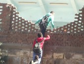 صحافة المواطن.. بالفيديو..هروب جماعى لطلاب مدرسة ثانوى فى شبرا