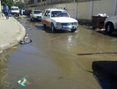 صحافة المواطن..  بالصور: مياه الصرف الصحى تغرق شوارع مدينة أسوان