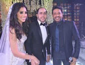 حماقى يشعل زفاف أحمد ويارا بحضور نجوم الفن