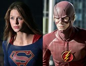 جرانت جستن وميليسا بينويست بطلا "Supergirl" و"The Flash" يلتقيان