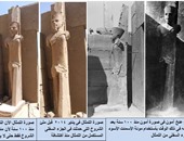 مدير ترميم آثار الكرنك عن تمثال بقدم مستطيلة: بنفس هيئته منذ 100سنة