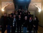 بالصور.. طلاب "تحيا مصر" يزورون معهد المخطوطات والمتحف المصرى بروسيا