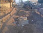 صحافة المواطن: بالصور.. توقف أعمال الصرف بقرية محلة موسى فى كفرالشيخ