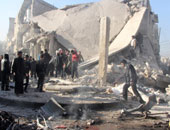 مقتل 8 بينهم 4 أطفال فى قصف بالبراميل المتفجرة على حلب