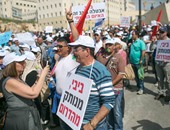 مظاهرات أمام منزل رئيس الوزراء الإسرائيلى للمطالبة برحيله