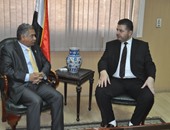 ممدوح الدماطى يلتقى وزير الثقافة الليبى لبحث سبل التعاون