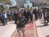 محافظ الفيوم ومدير الأمن يتقدمان احتفالات العيد القومى للمحافظة