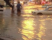 بالصور.. الأمطار تُغرق شوارع مدينة نجران بالسعودية