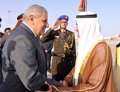 "محلب" يستقبل حاكم إمارة الفجيرة الإماراتية للمشاركة فى القمة العربية